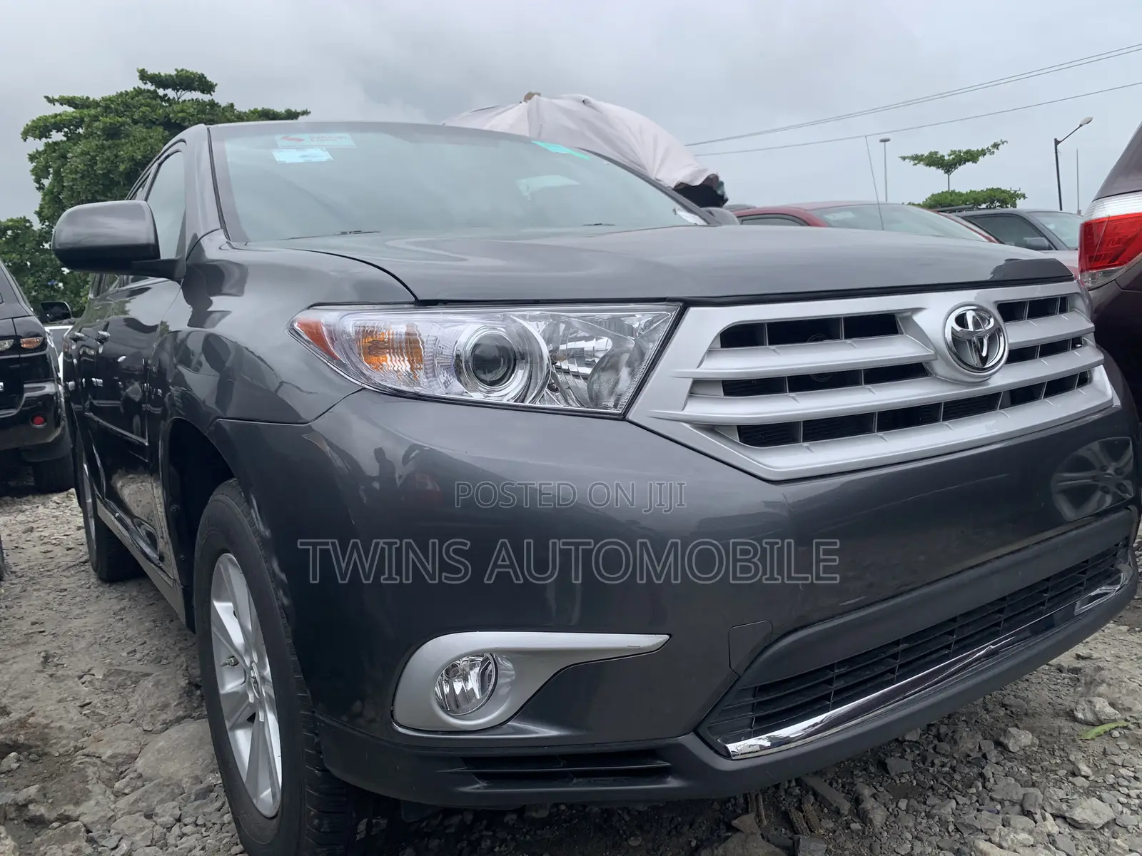 Toyota Highlander Limited 2012 Gray