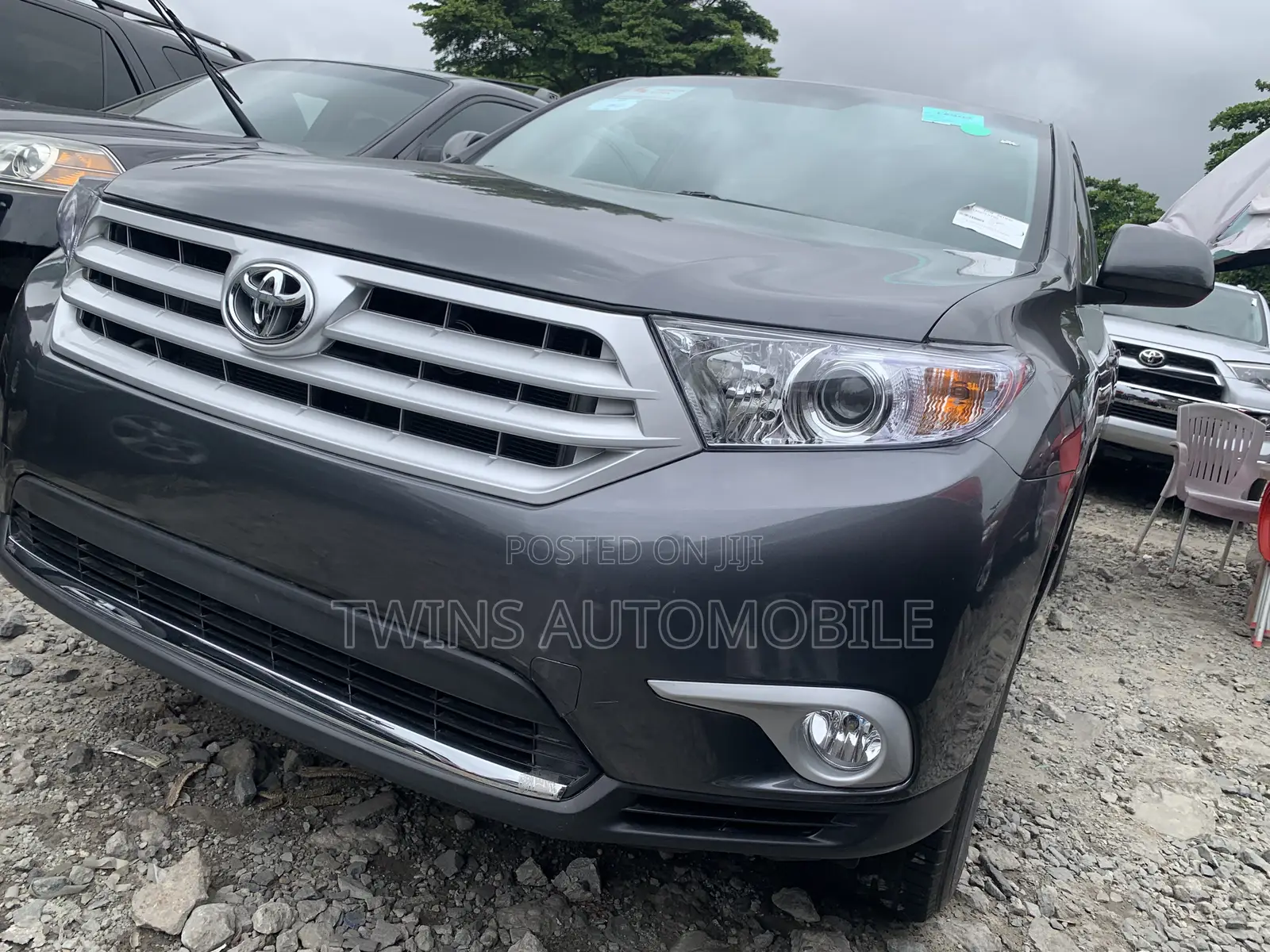 Toyota Highlander Limited 2012 Gray