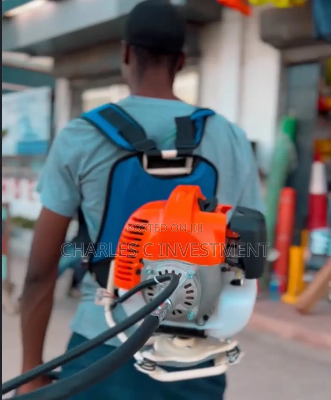 Backpack Cultivator(Brush Cutter) 4 Stroke Engine