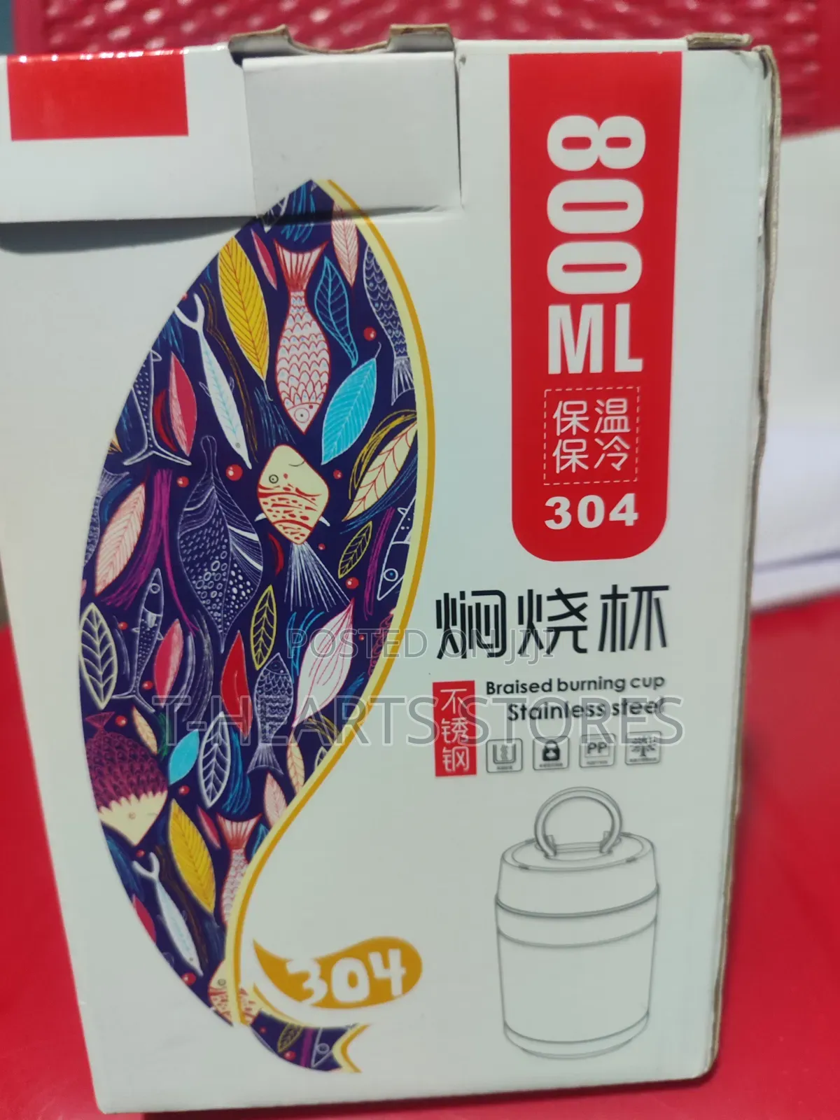 800ml Braised Burning Cup (Thermos Food Flask)