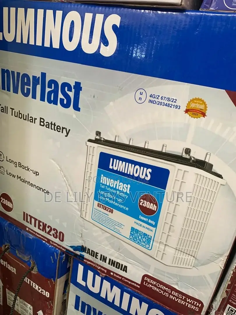 Luminous Tubular Battery 230ah