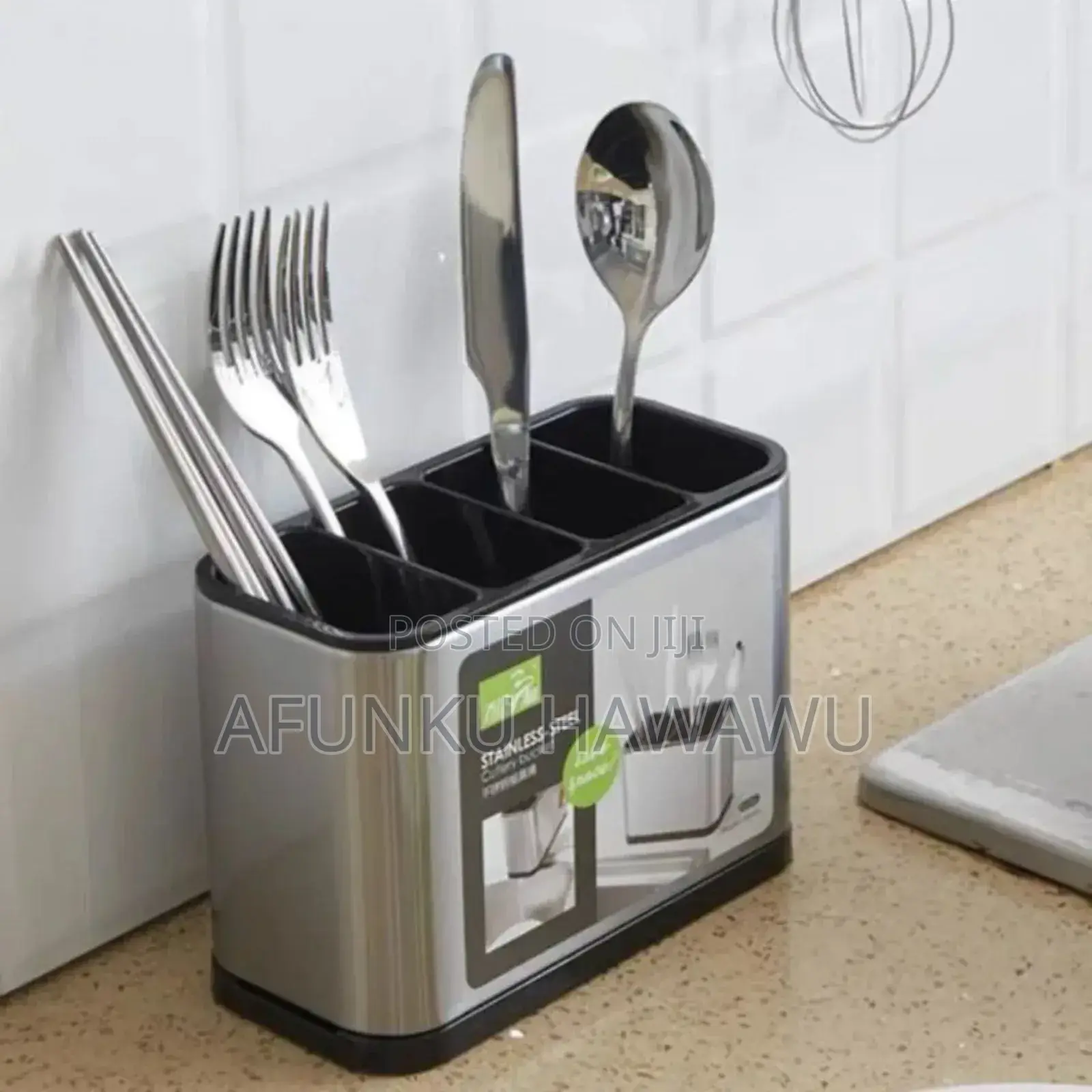 Stainless Steel Cutlery Rack