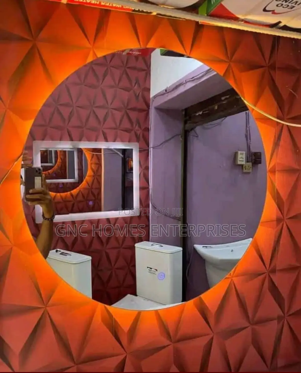 80/80 Cm Led Mirror