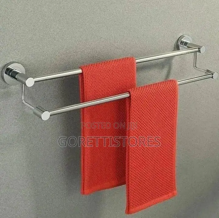 Stainless Steel Double Layer Towel Hanger
