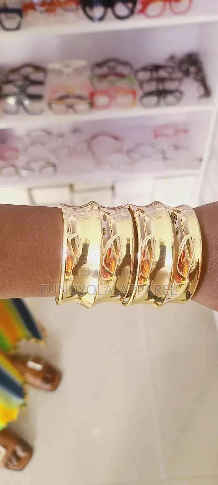 Beautiful Gold Chunky Bangles