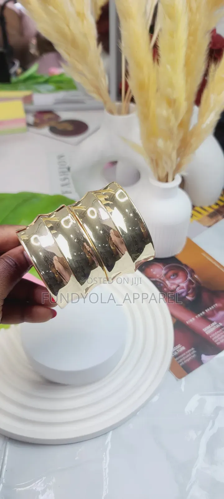 Beautiful Gold Chunky Bangles