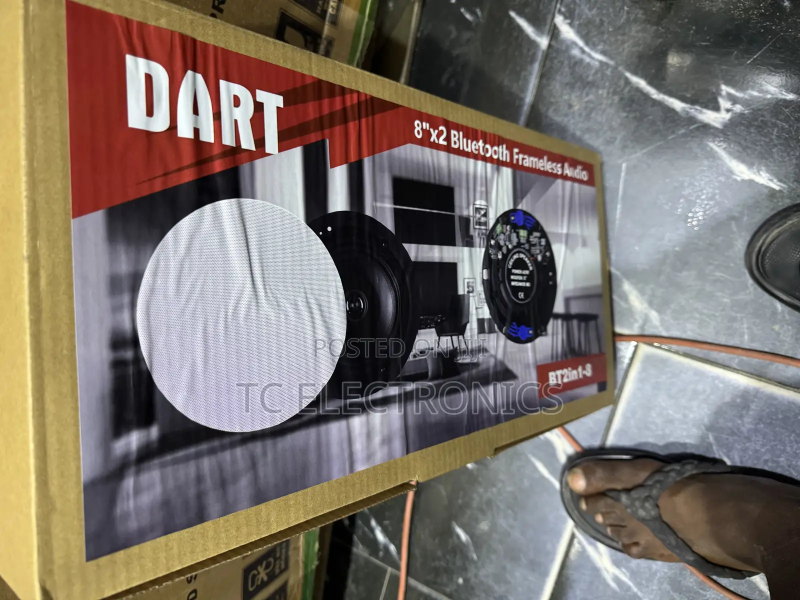 2in1 Dart Frameless Bluetooth Ceiling Speaker