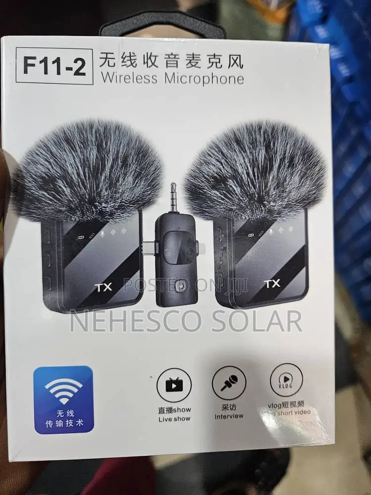 F11-2 Wireless Microphone for Content Creators