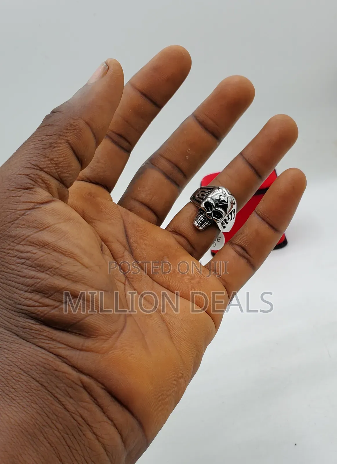 Ski Skul Punk Inspires Men's Ring