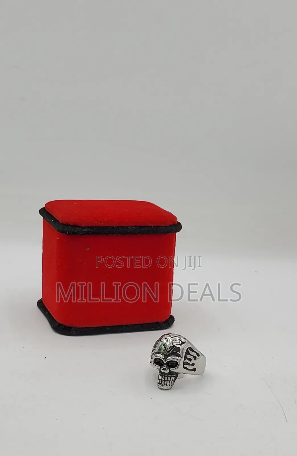 Ski Skul Punk Inspires Men's Ring