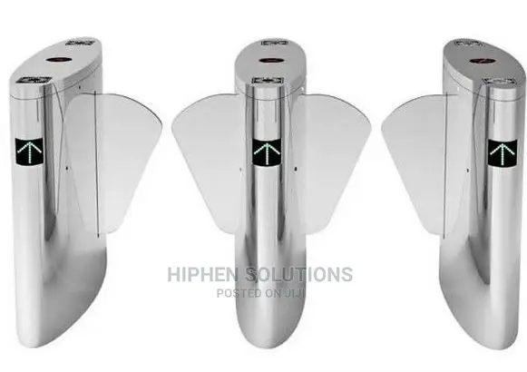 Automatic Turnstiles Dual Lane Flap Barrier Gate