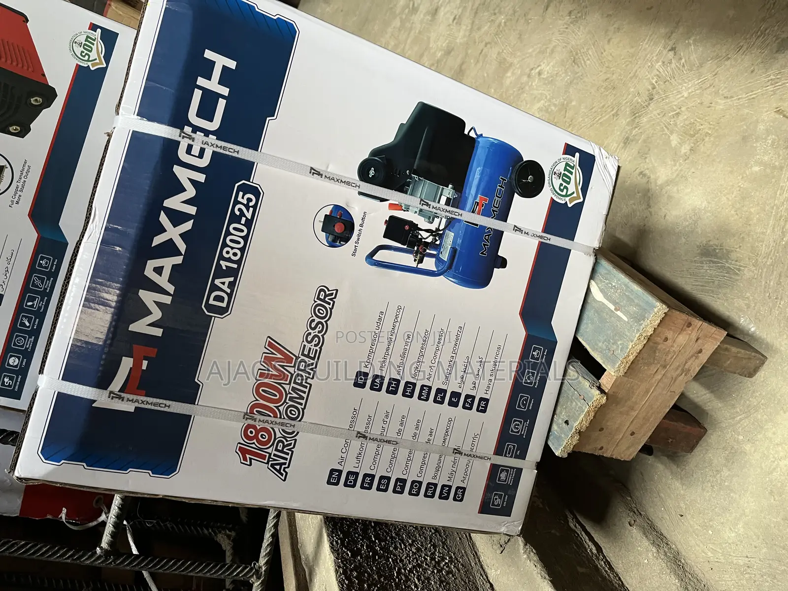 25 Liter 1800w Air Compressor