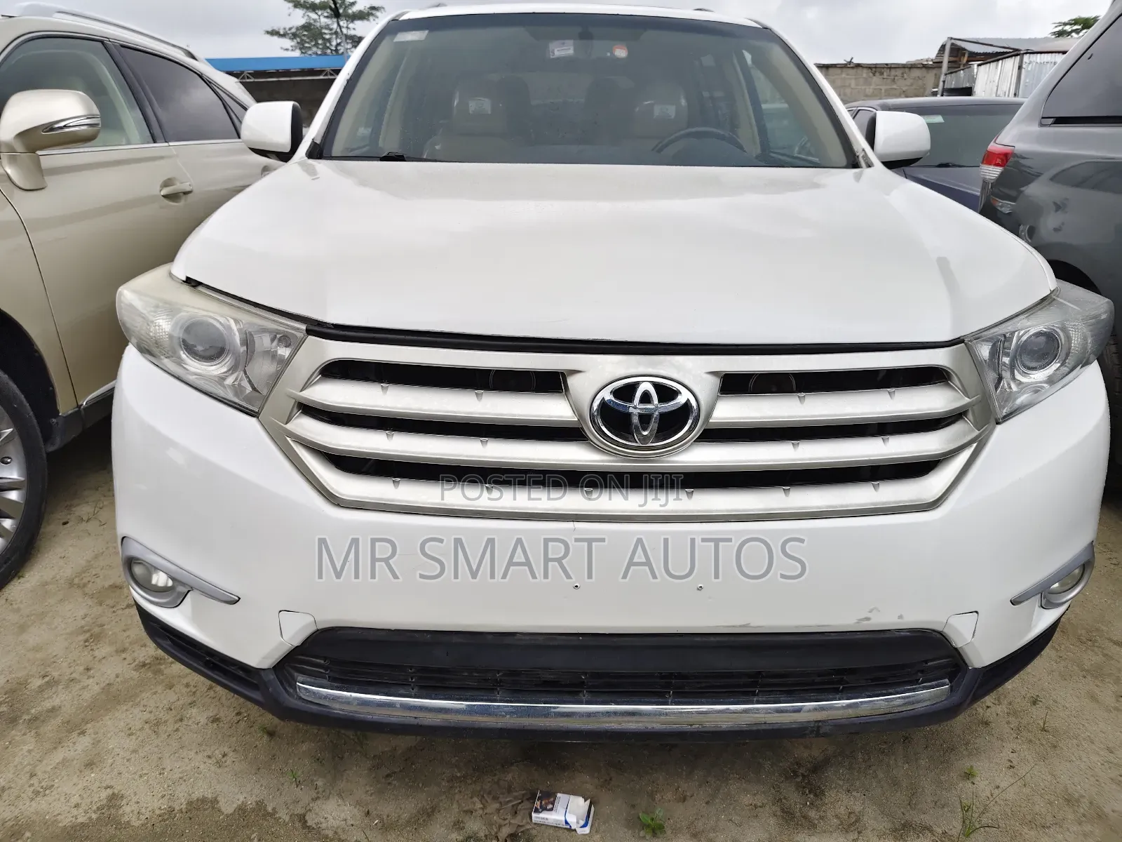 Toyota Highlander Limited 2012 White