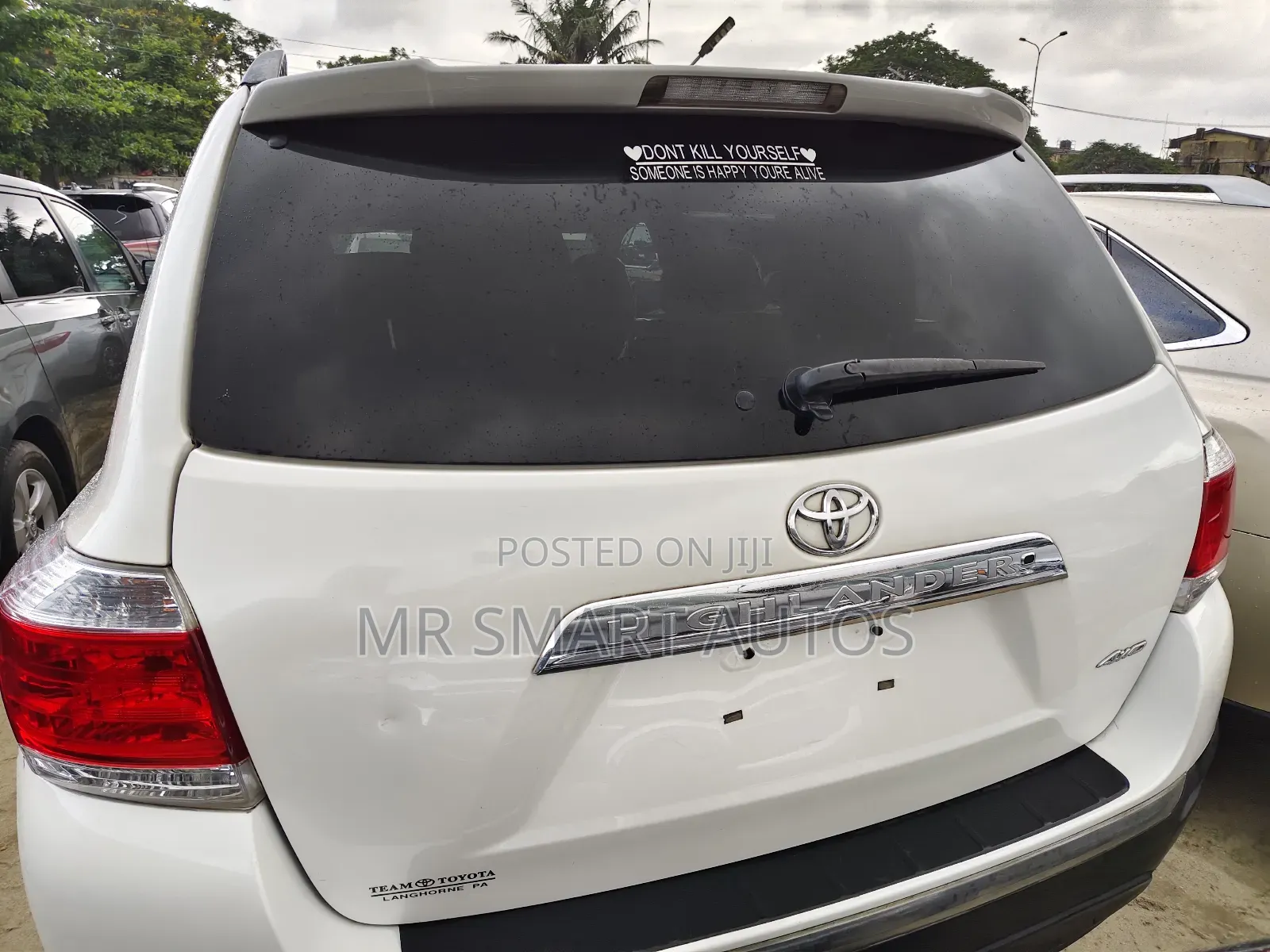 Toyota Highlander Limited 2012 White