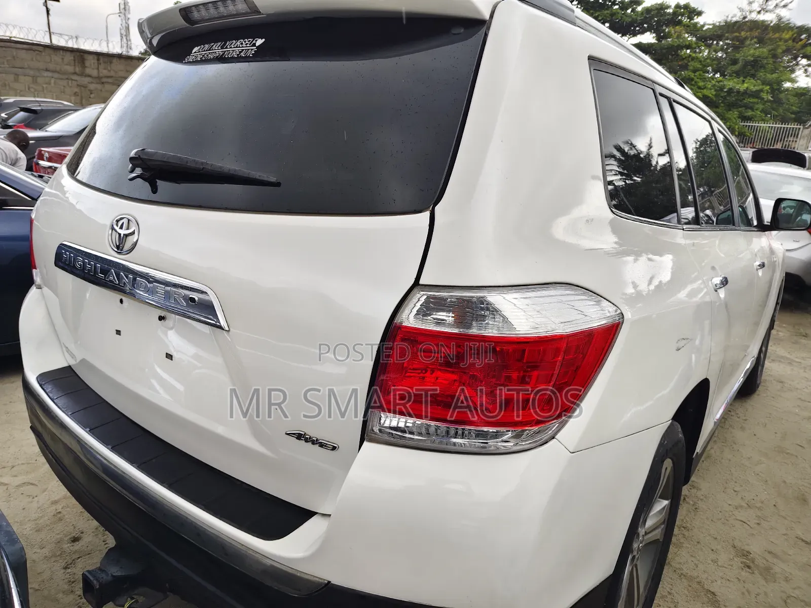 Toyota Highlander Limited 2012 White