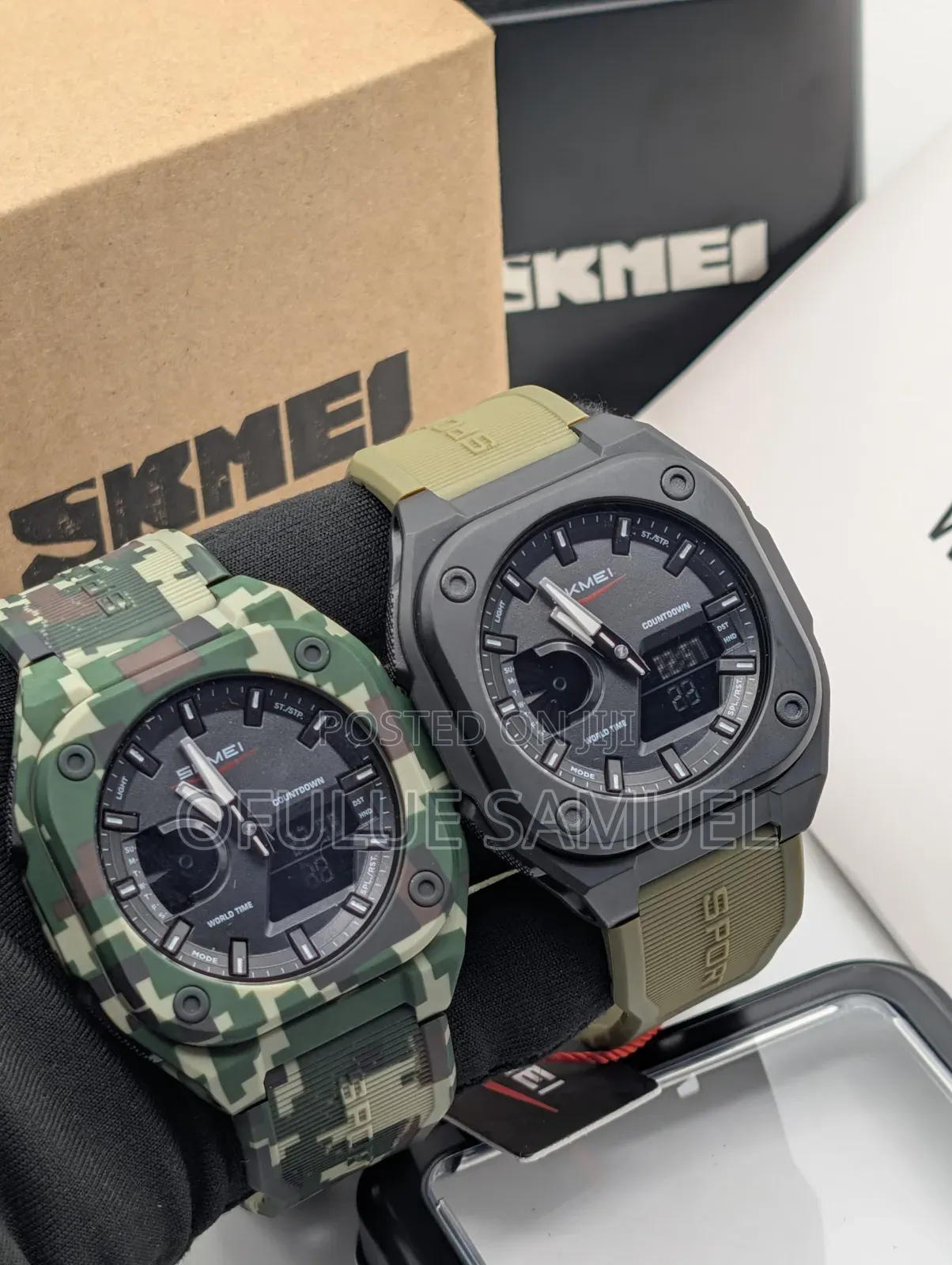 Skem Digital and Analogue Wristwatch