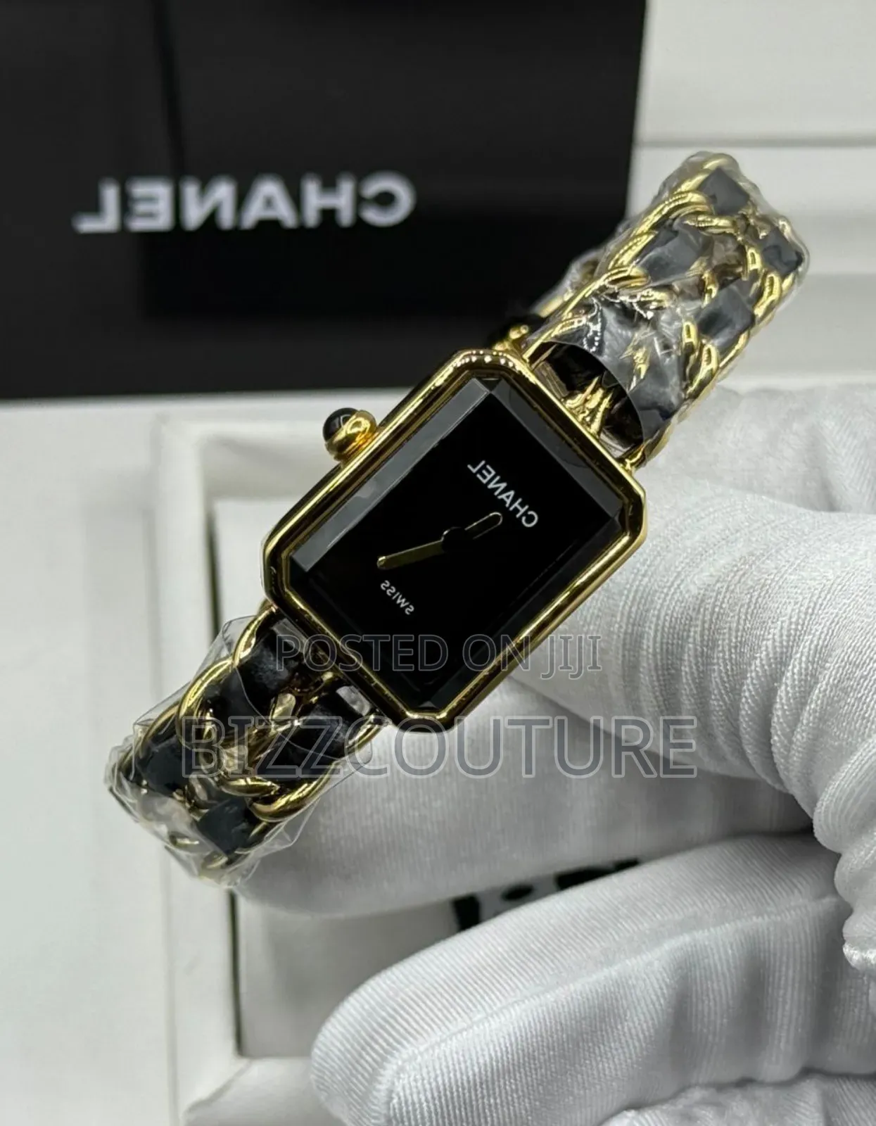 Original Chanel Two-Tone Stainless Steel Bracelet Watch