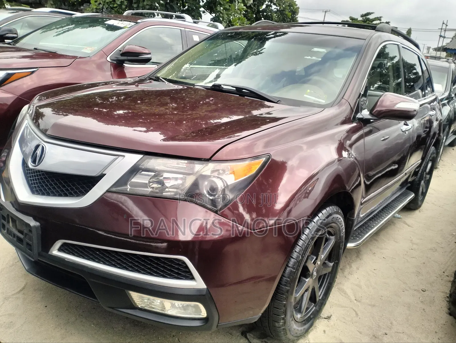 Acura MDX SUV 4dr AWD (3.7L 6cyl 6A) 2013 Red
