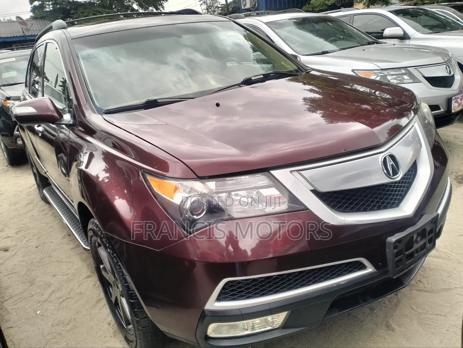 Acura MDX SUV 4dr AWD (3.7L 6cyl 6A) 2013 Red