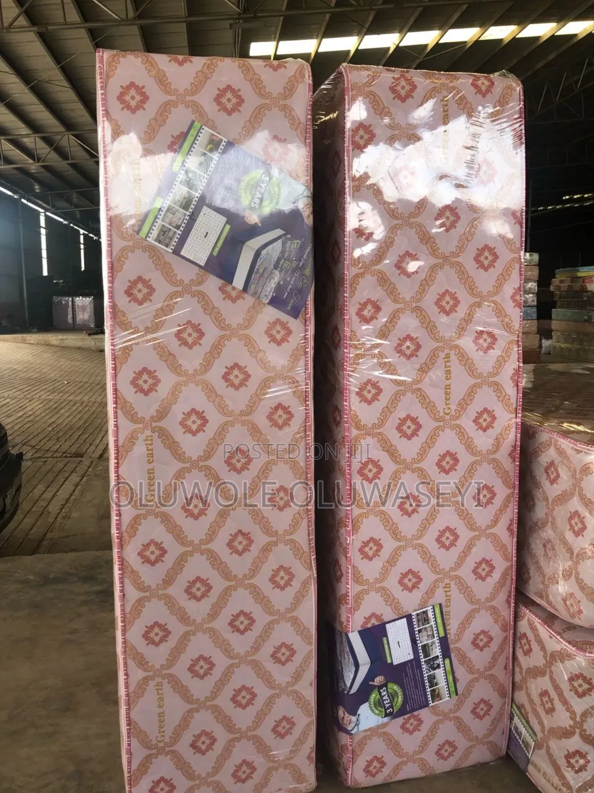 4.5 by 6 by 18inches Semi Orthopedic Mattress