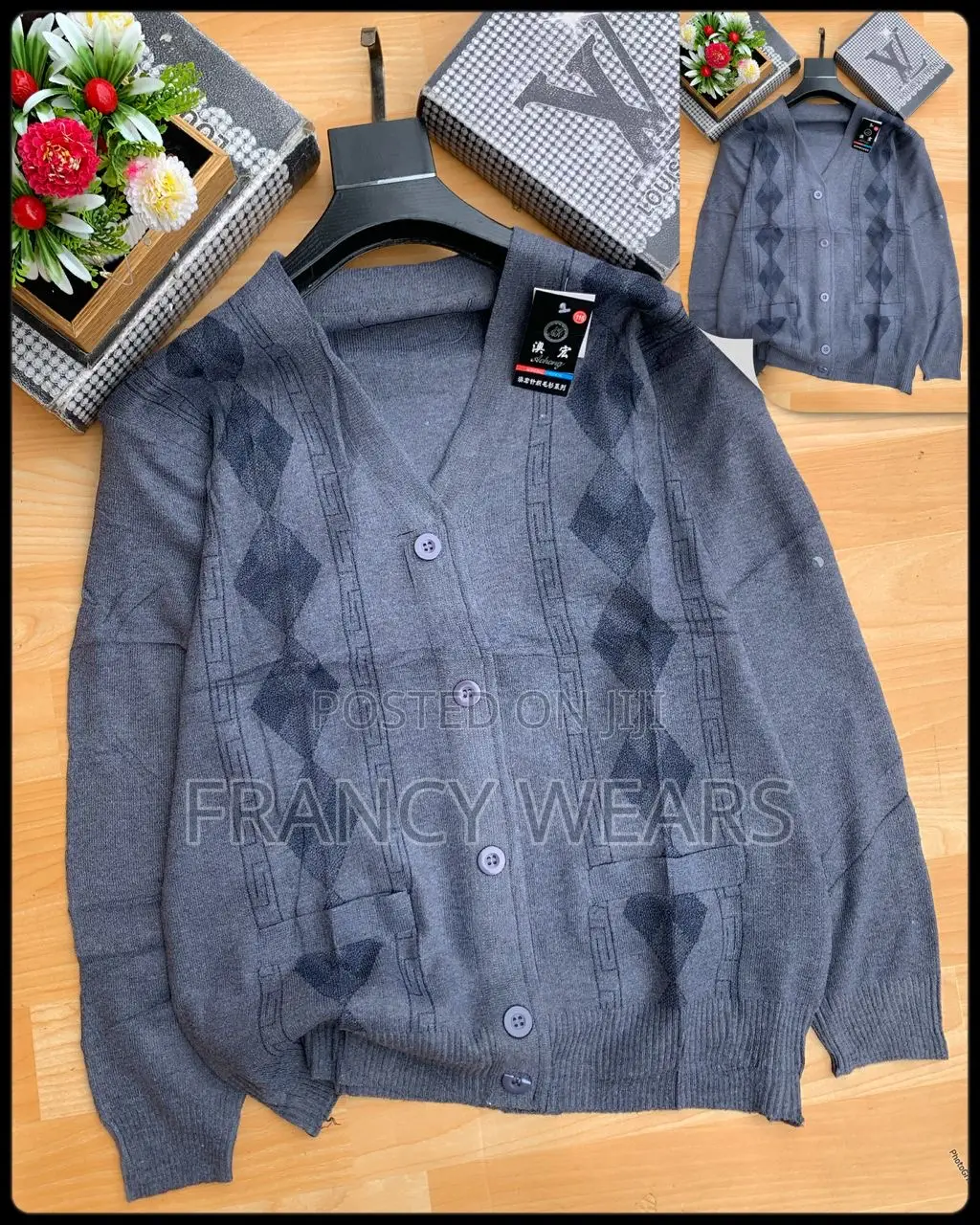 Top Quality Men’S Office Cardigan