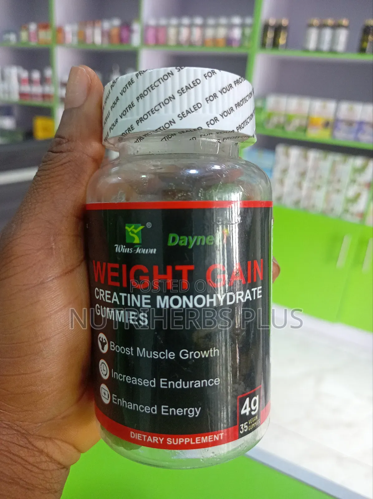 Weight Gain Creatine Monohydrate for Muscle Growth
