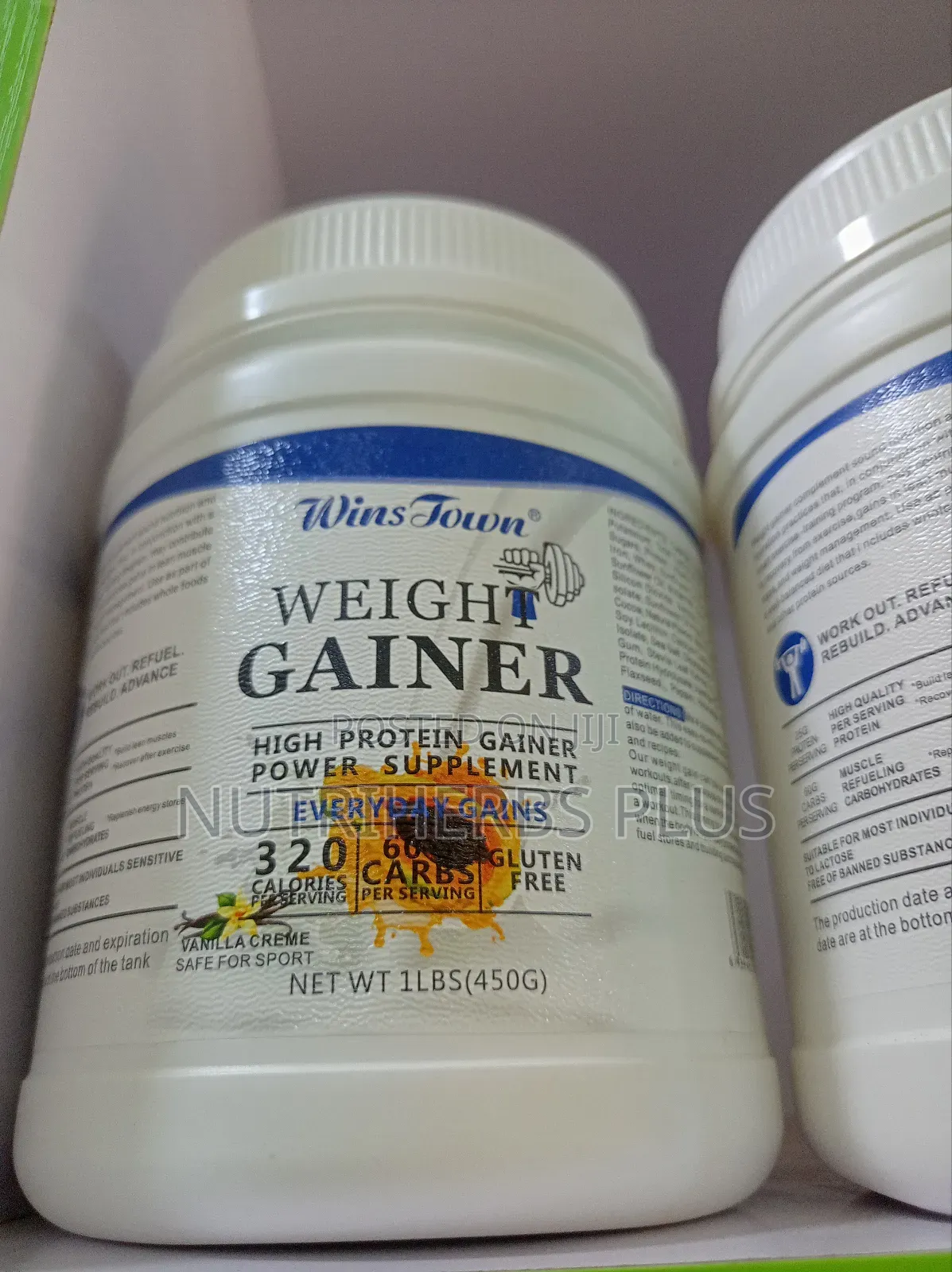 Weight Creatine Monohydrate + Weight Gain Powder 100% Good