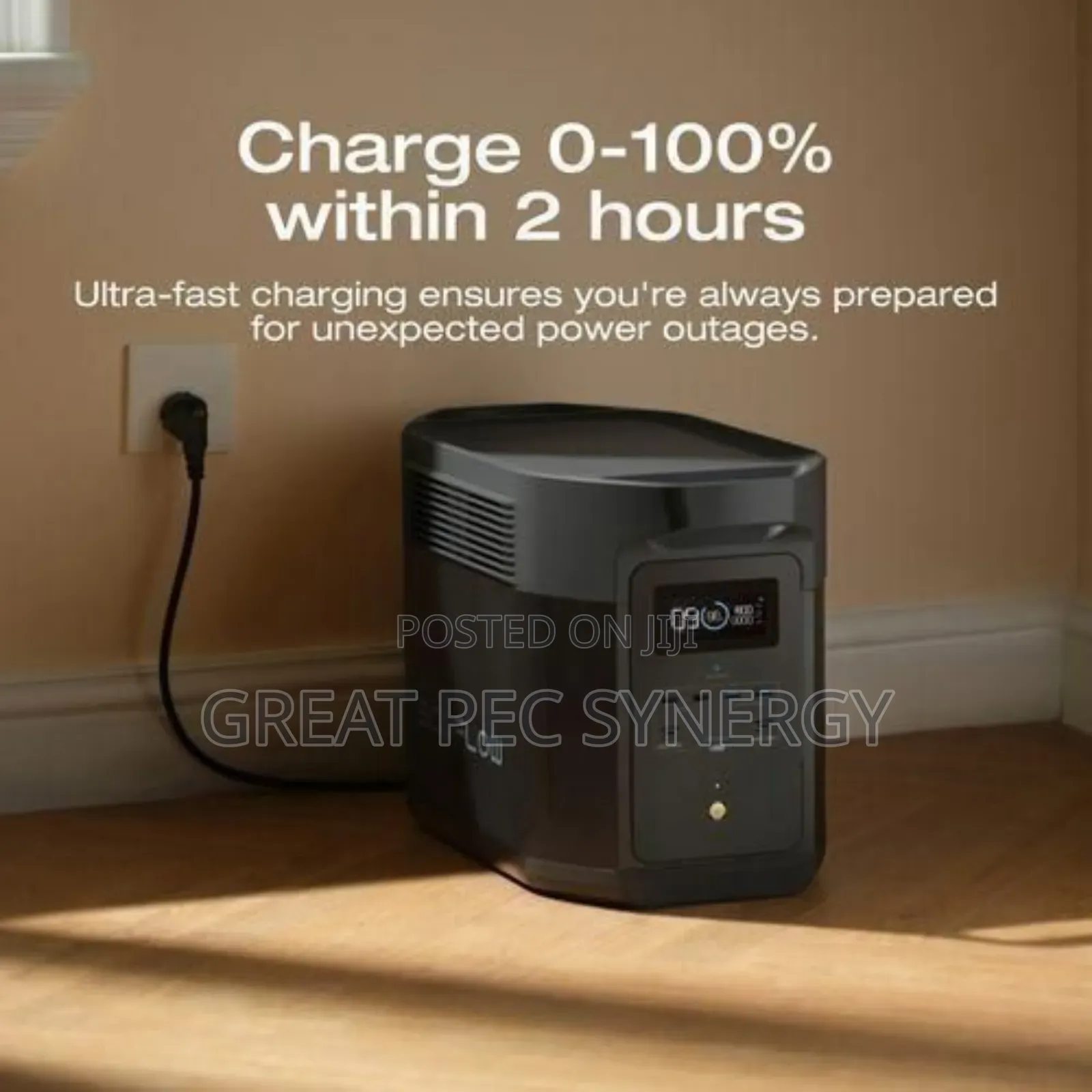 Ecoflow 980wh 500w E980 Portable Solar Generator Station
