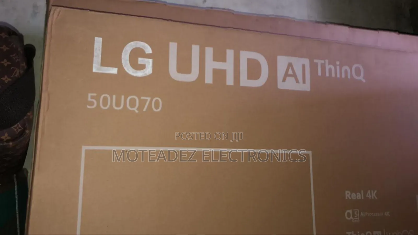 Lg 50" Uhd Frameless Smart Led Tv (2yrs Wrnty)