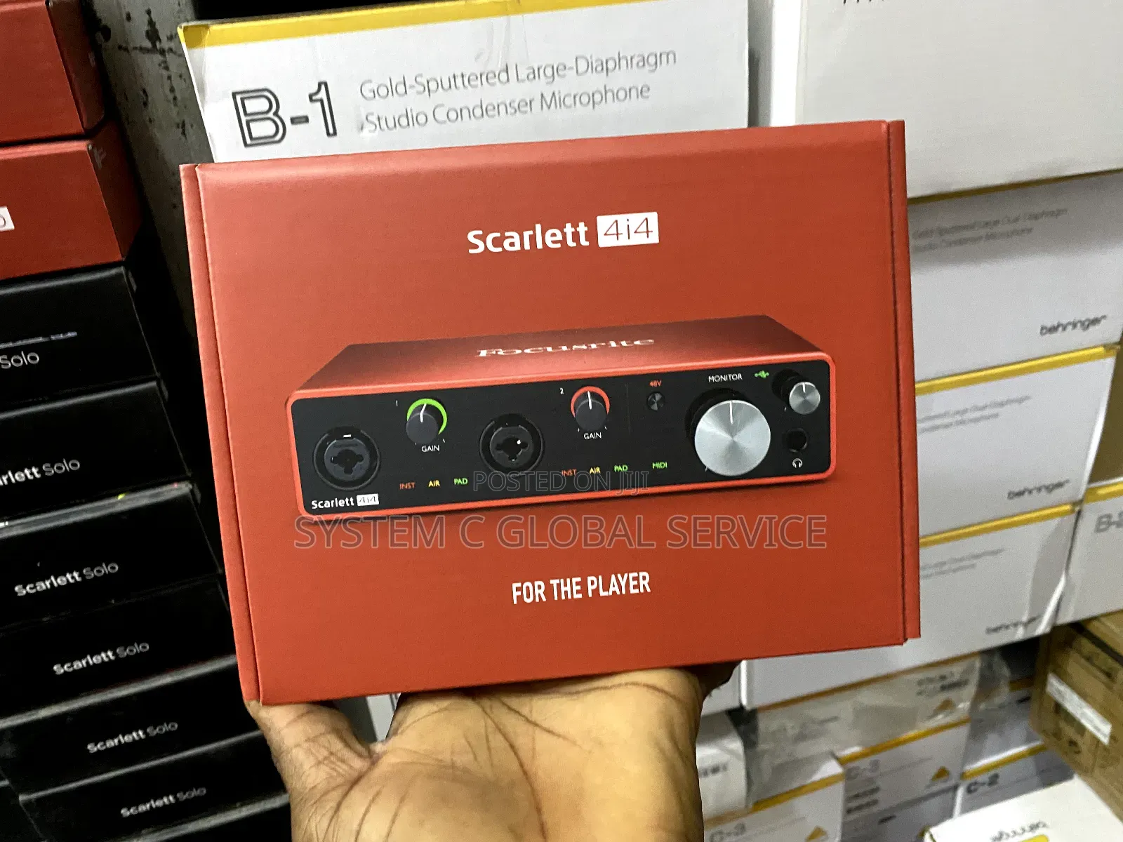 Focusrite Studio Sound Card Scarlet 4i4