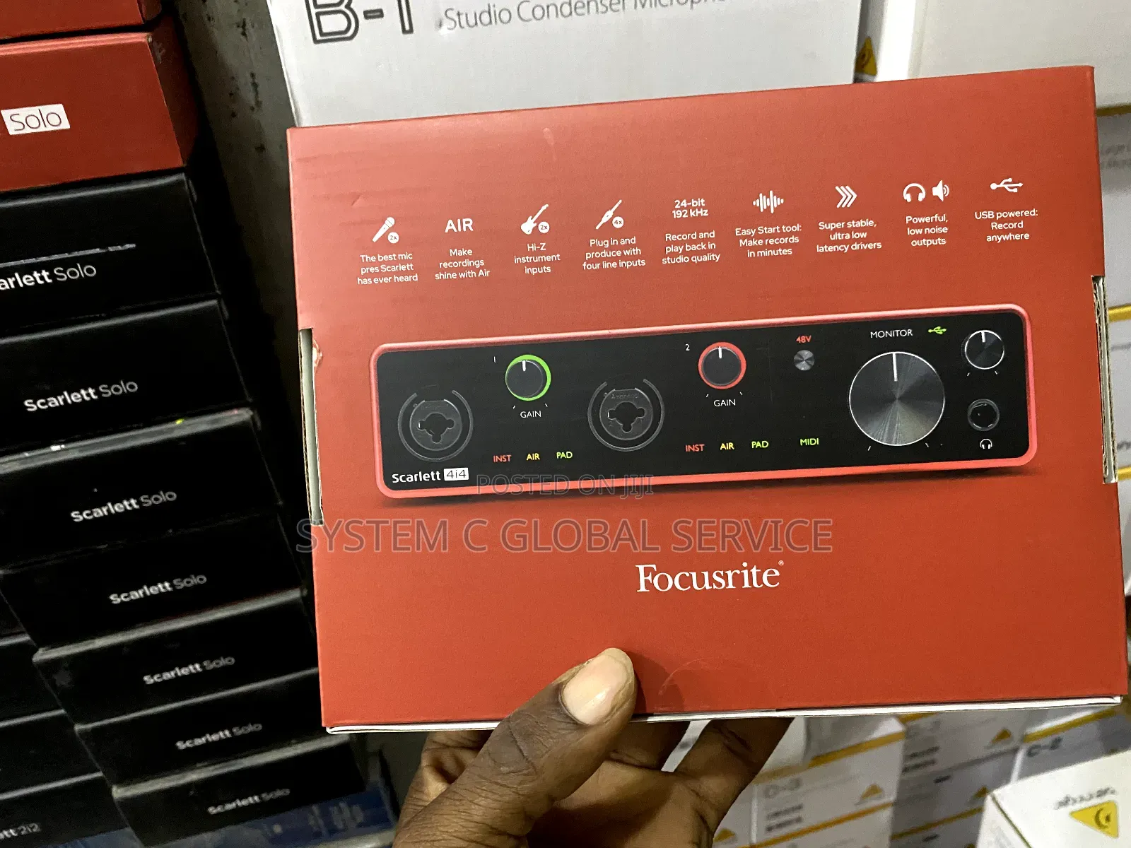 Focusrite Studio Sound Card Scarlet 4i4