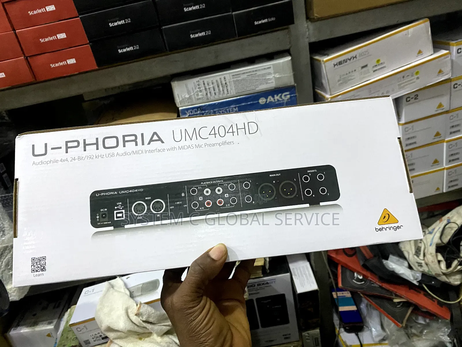 Behringer Sound Card Umc404hd