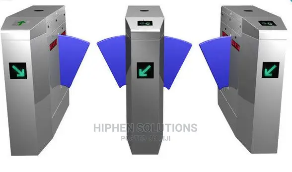Automatic Turnstiles With Alarm Sound LED Count Display Interface