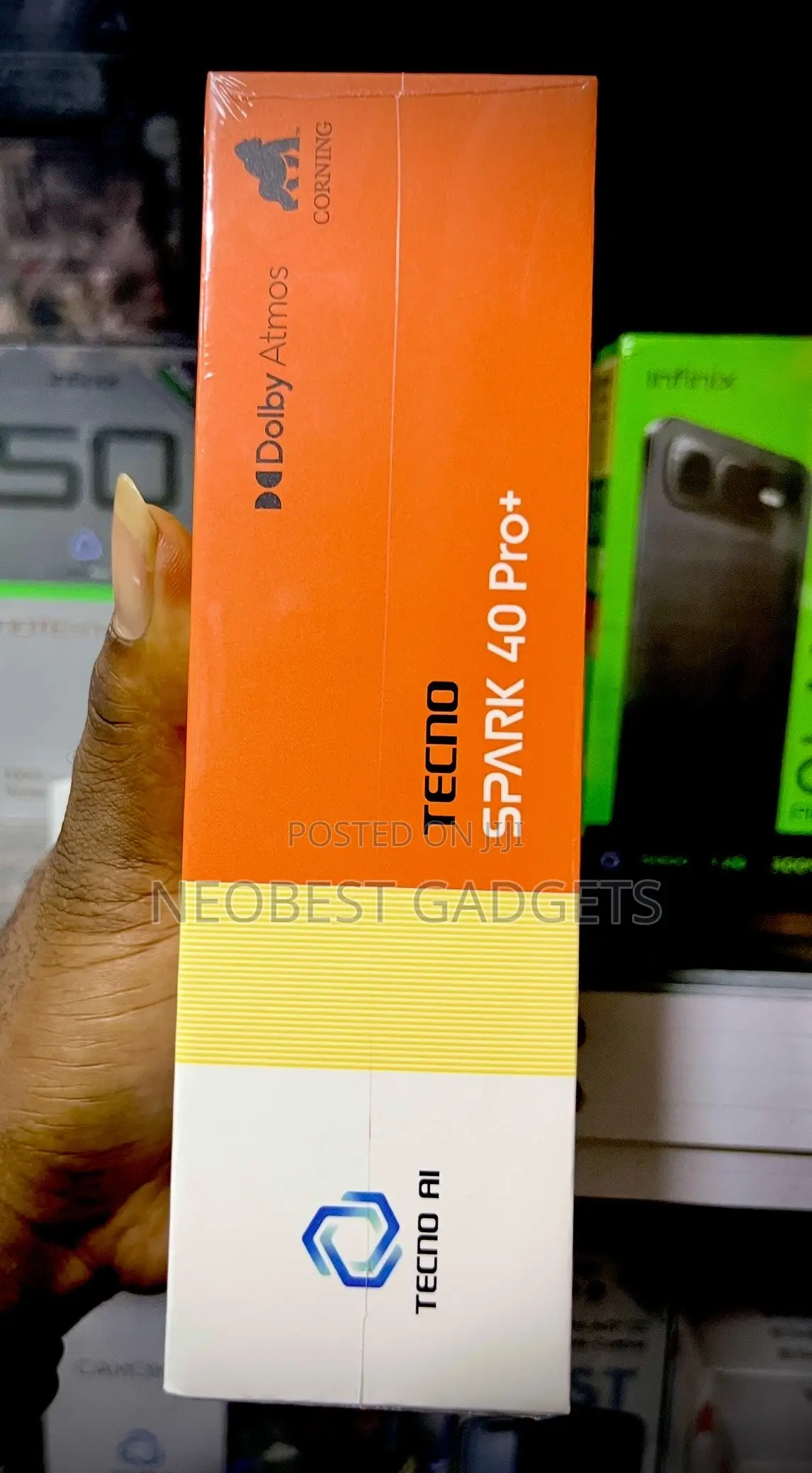 New Tecno Spark 40 Pro+ 256 GB White