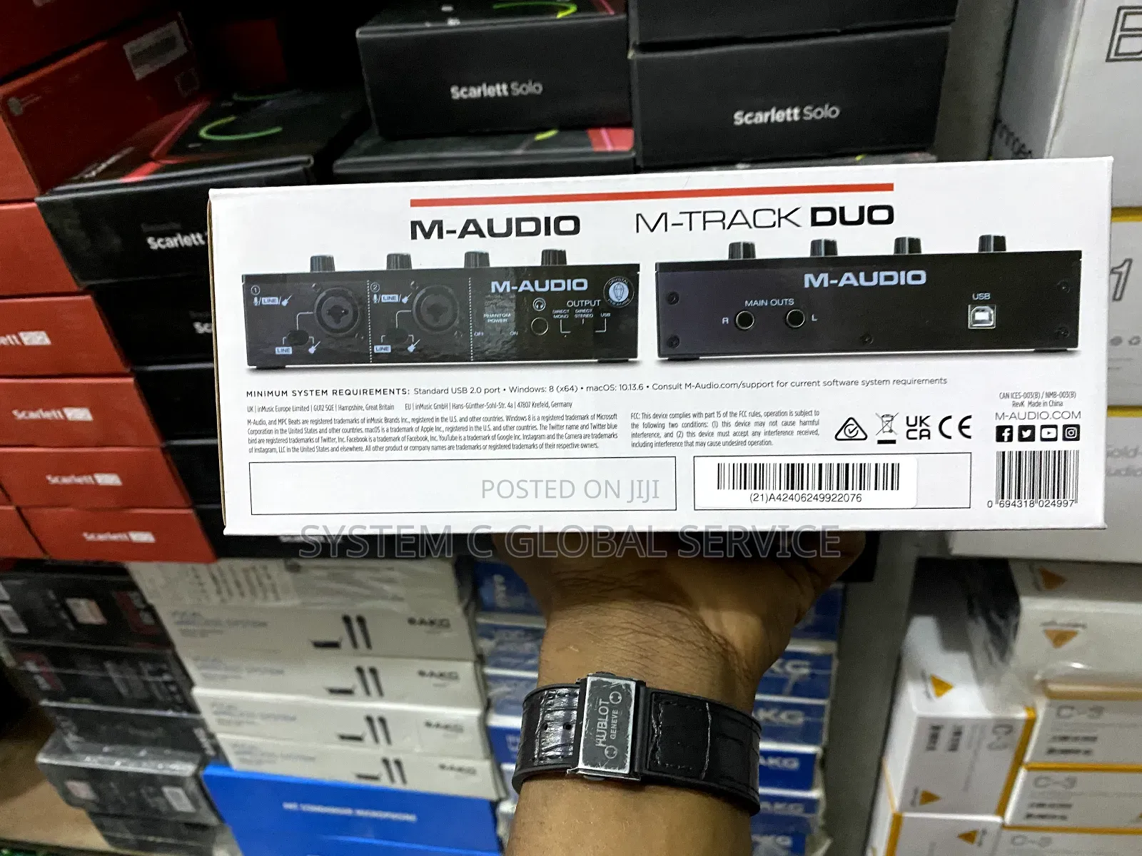 M Audio Studio Sound Card M-Track Duo