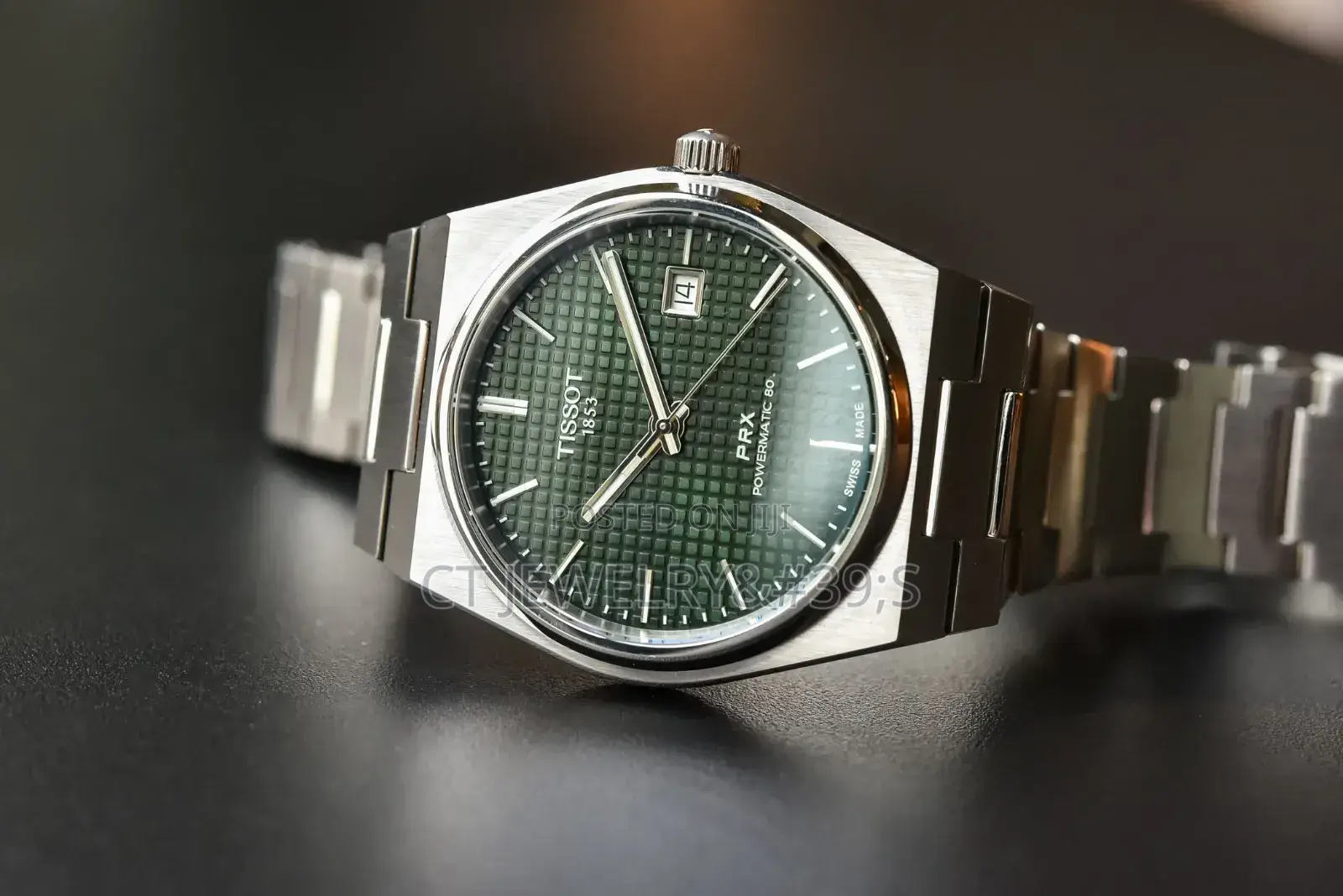 The Tissot Prx Powermatic 80 Now With Green Dial