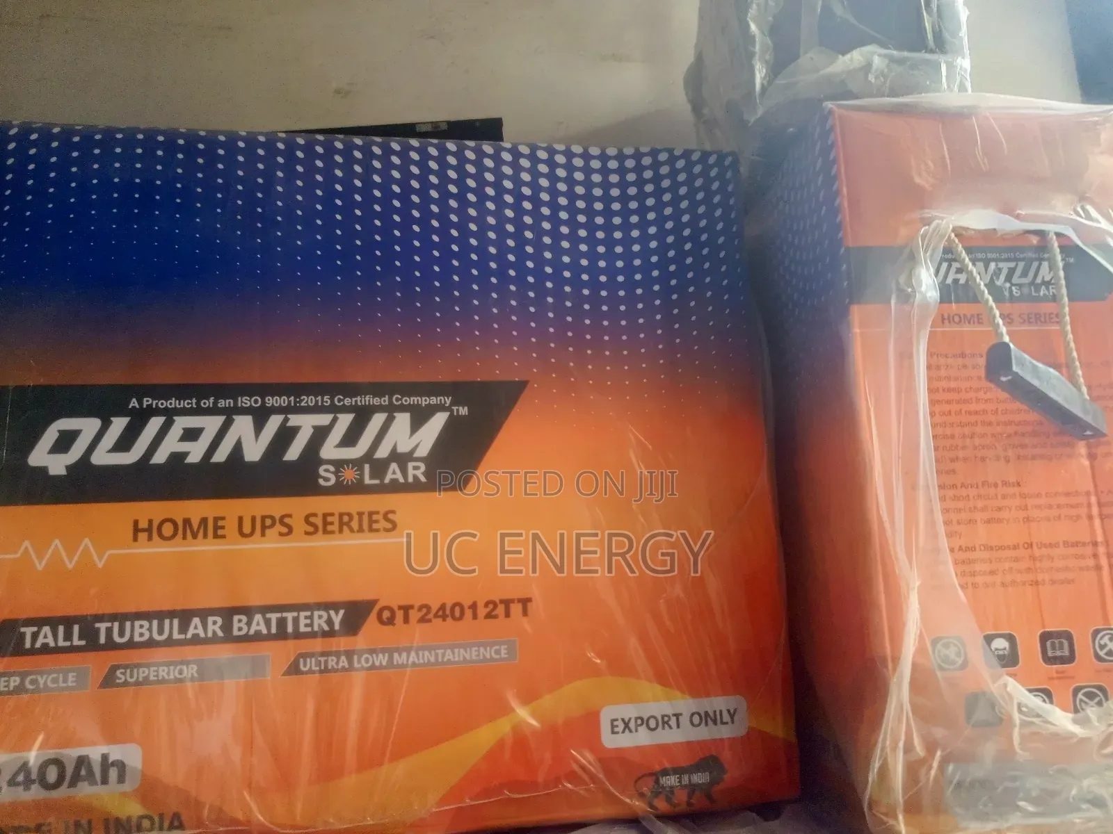 240ah Quantum Tubular Battery 12v