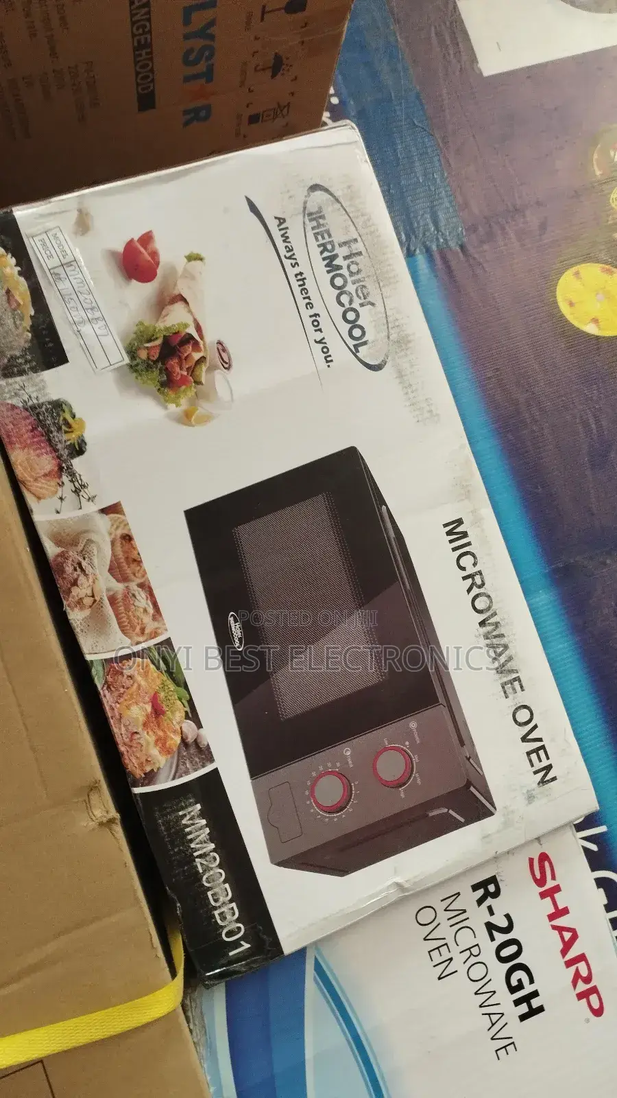 Haier Thermocool 20l Manual Microwave Oven Mm20bb01