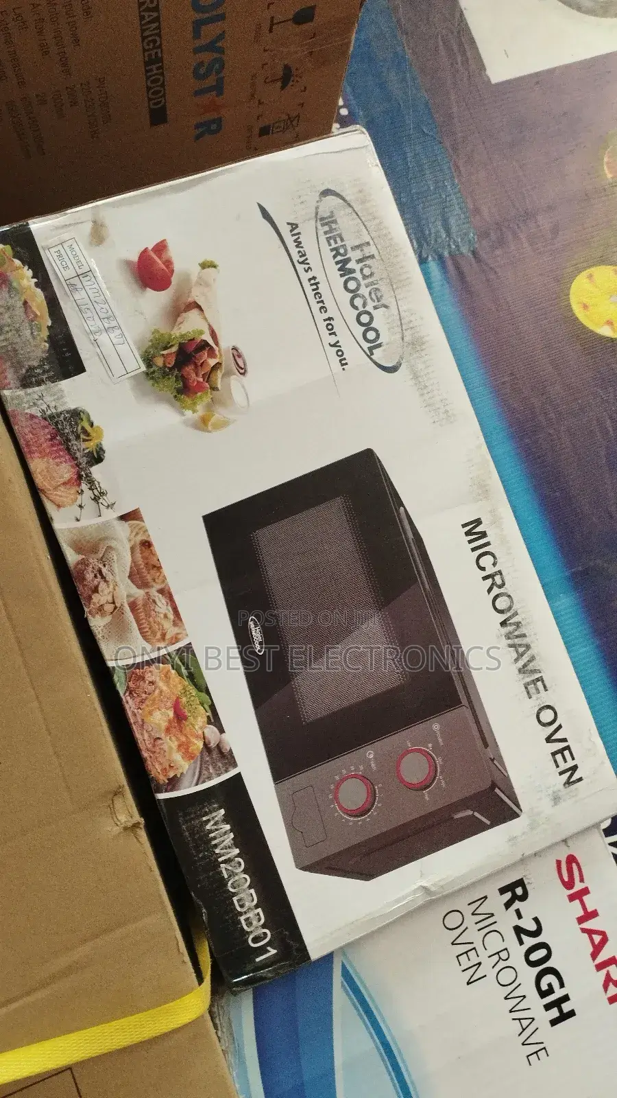 Haier Thermocool 20l Manual Microwave Oven Mm20bb01