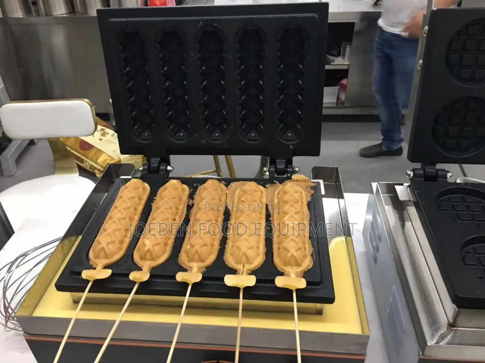 Waffle on Stick