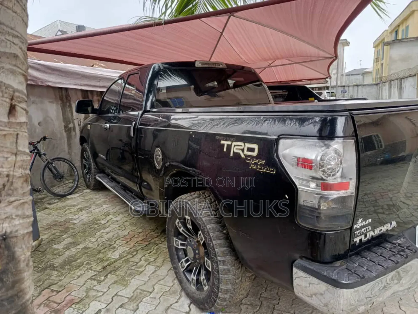Toyota Tundra Double Cab 4x4 Limited 2012 Black