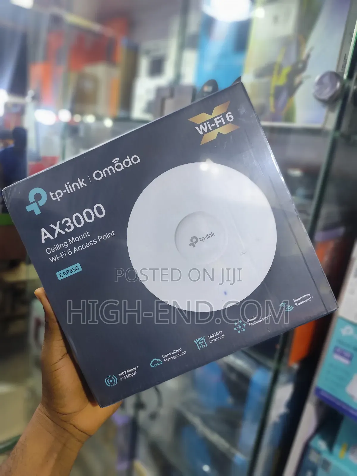 Tp-Link Omada Ax3000 Ceiling Mount Access Point Eap650