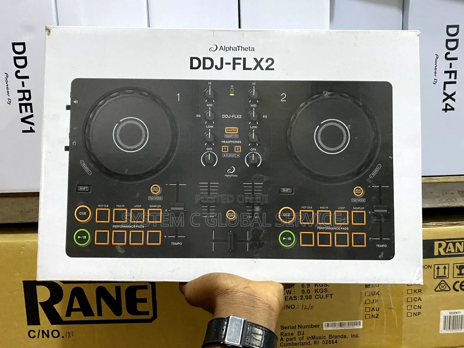 Alphatheta DDJ-Flx2 Dj Controller/Turntable