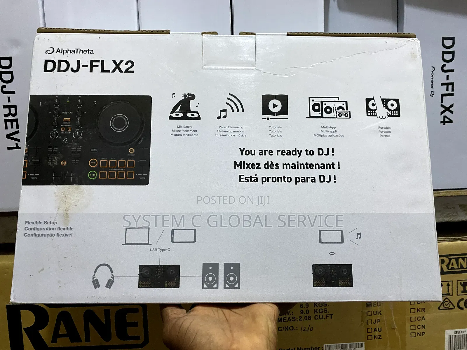Alphatheta DDJ-Flx2 Dj Controller/Turntable