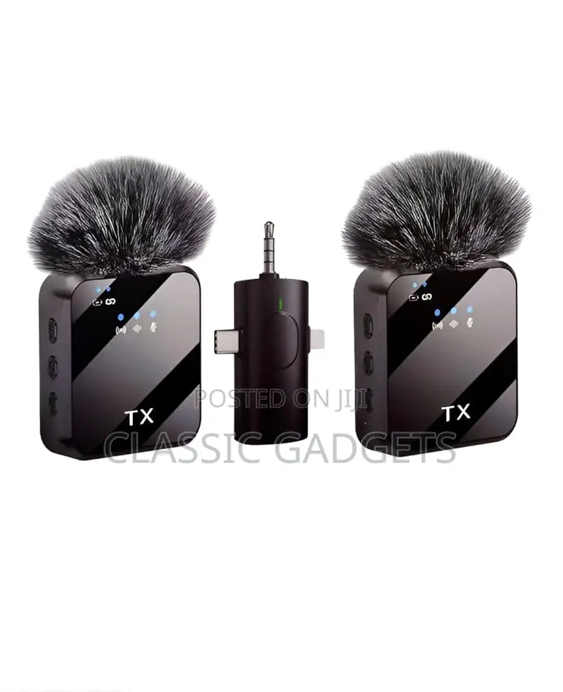 BKN (F11-2 3 in 1 Wireless Microphone, Noise Cancellation