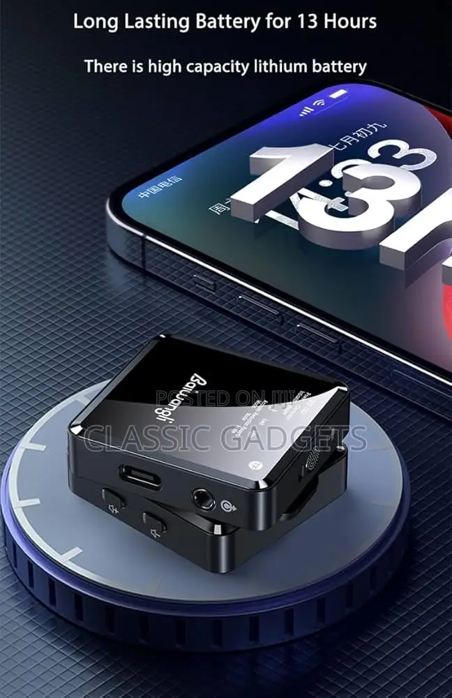 BKN (F11-2 3 in 1 Wireless Microphone, Noise Cancellation