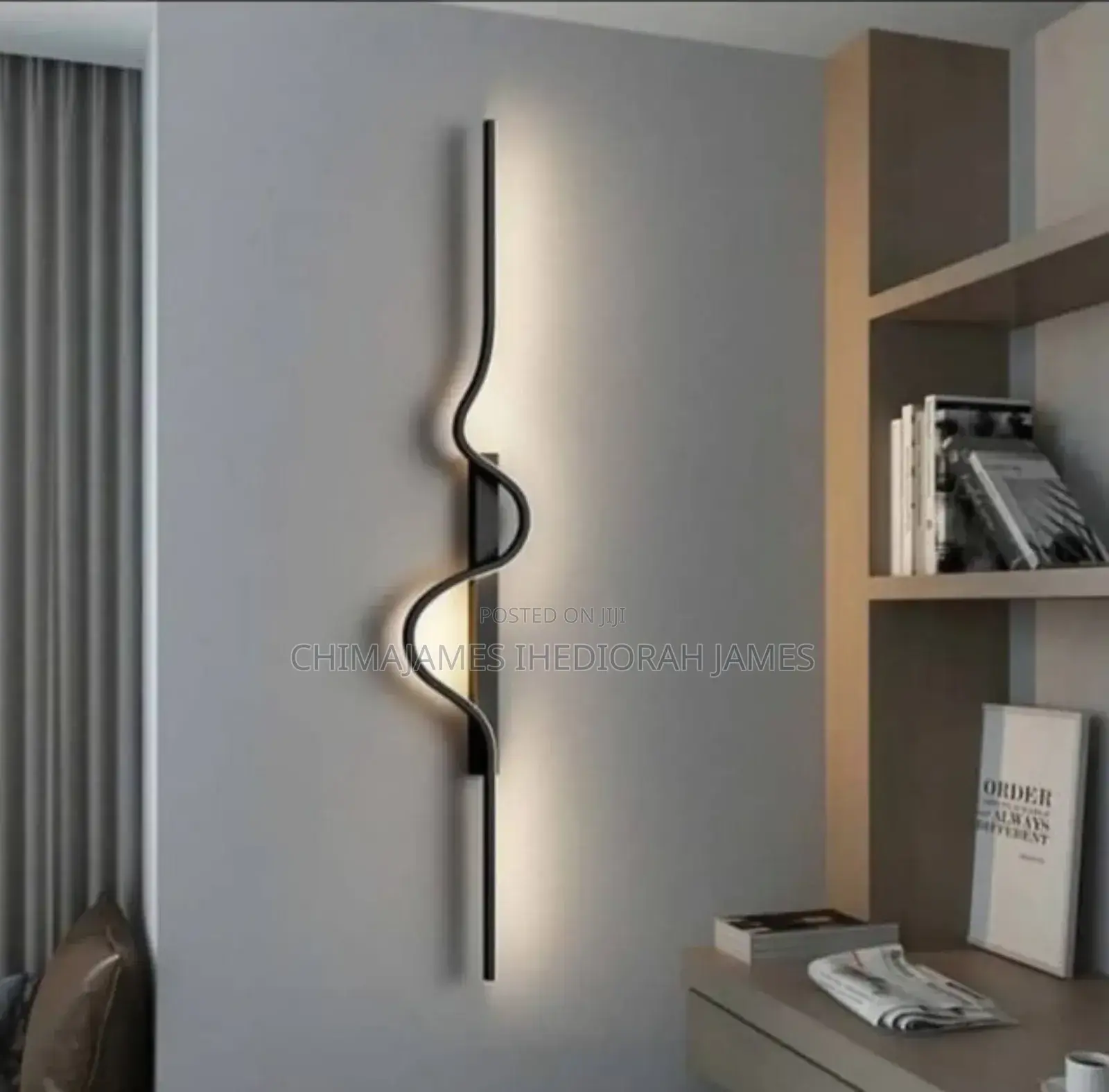 Creative Minimalist Long Strip Light Living Room Sofa