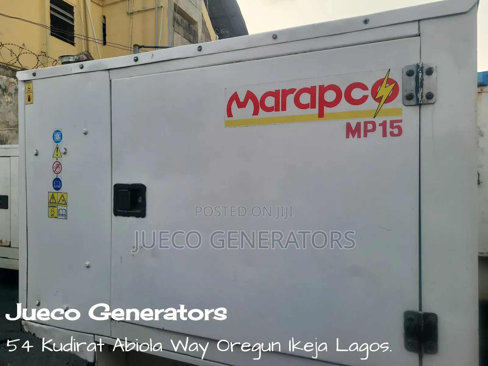 15kva Perkins Marapco Soundproof Generator