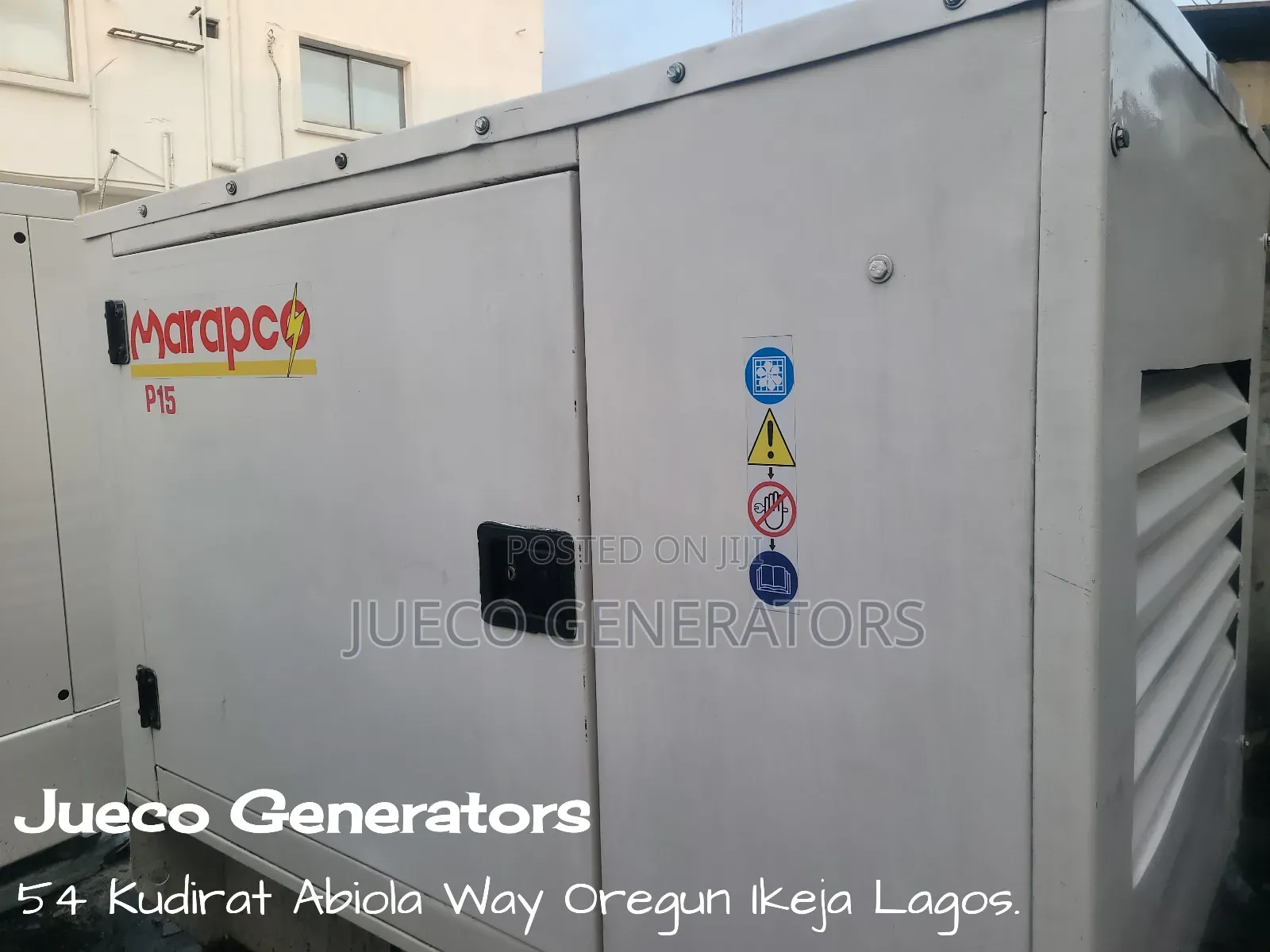 15kva Perkins Marapco Soundproof Generator