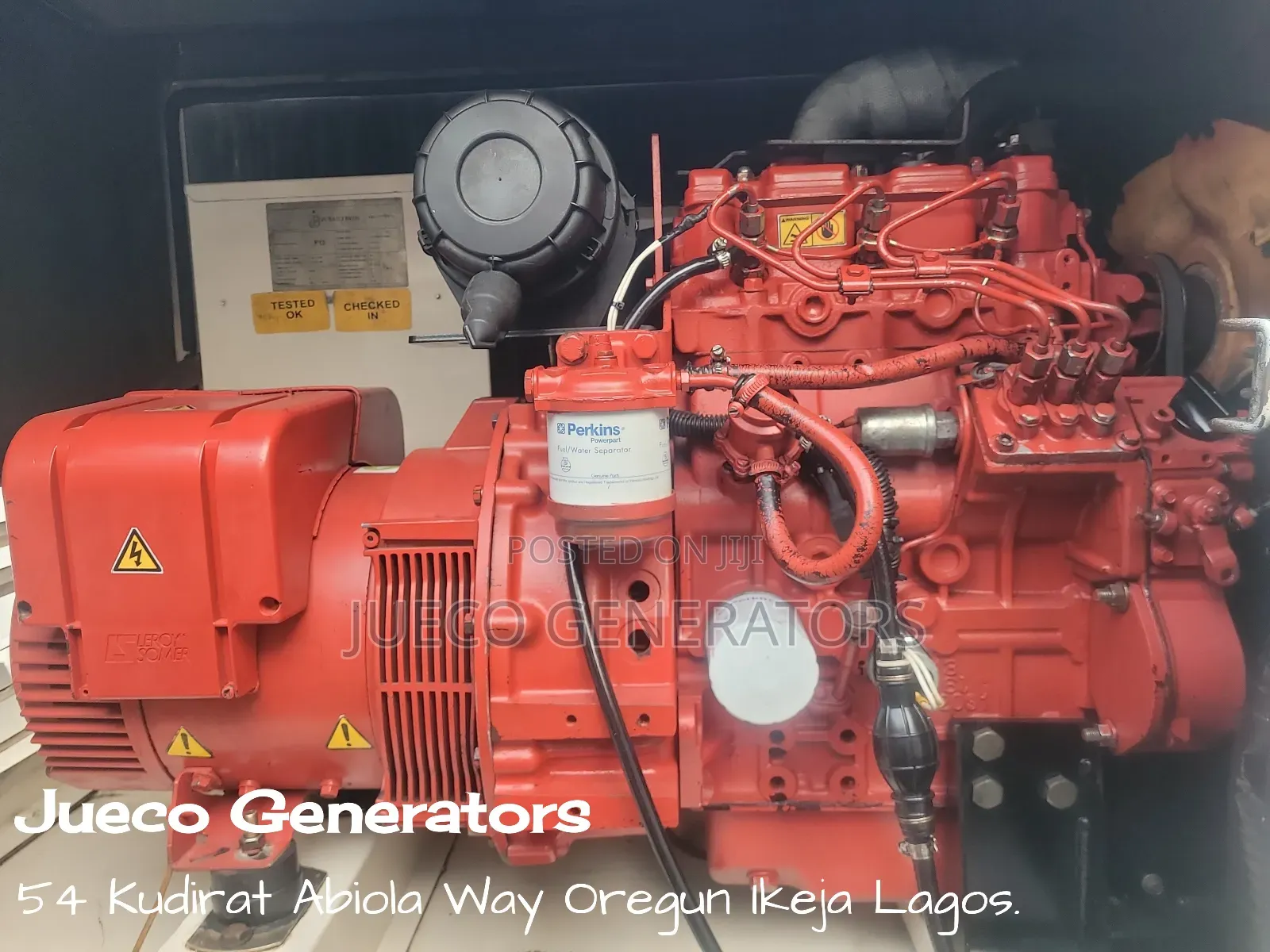 15kva Perkins Marapco Soundproof Generator